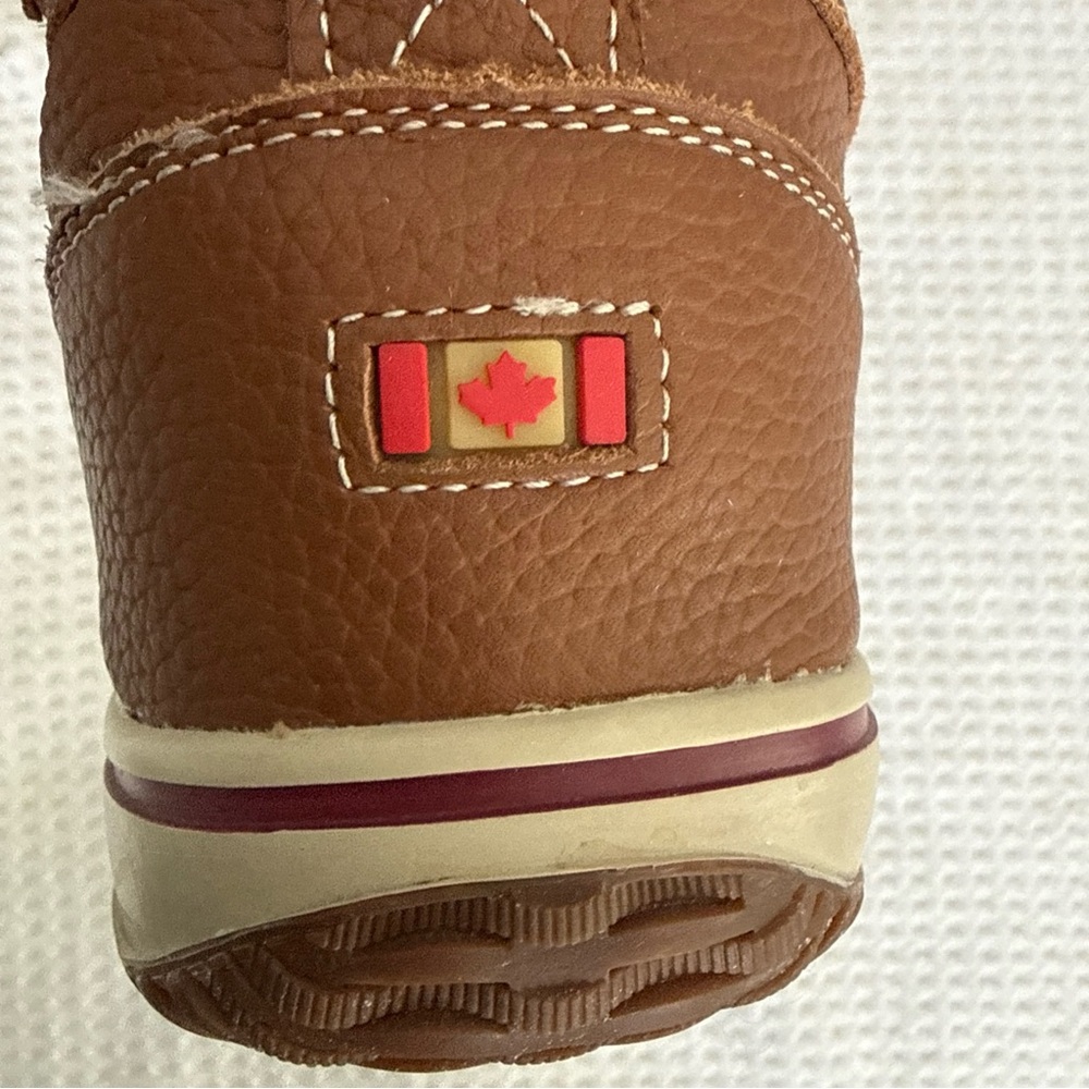 Pajar Tan Leather Lace-Up Boots - Picture 7 of 16